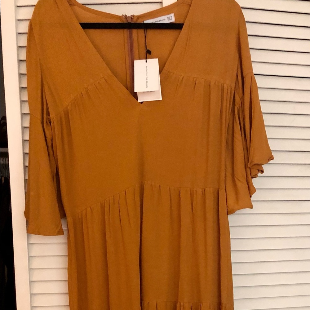 Faithfull The Brand Melia Midi Dress M